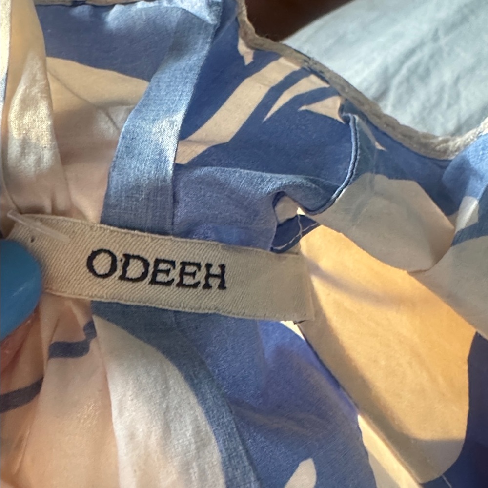 Tuckernuck Odeeh Floral Cotton Top Size 34 - Picture 8 of 9